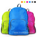 Lightweight waterproof nylon foldable backpack